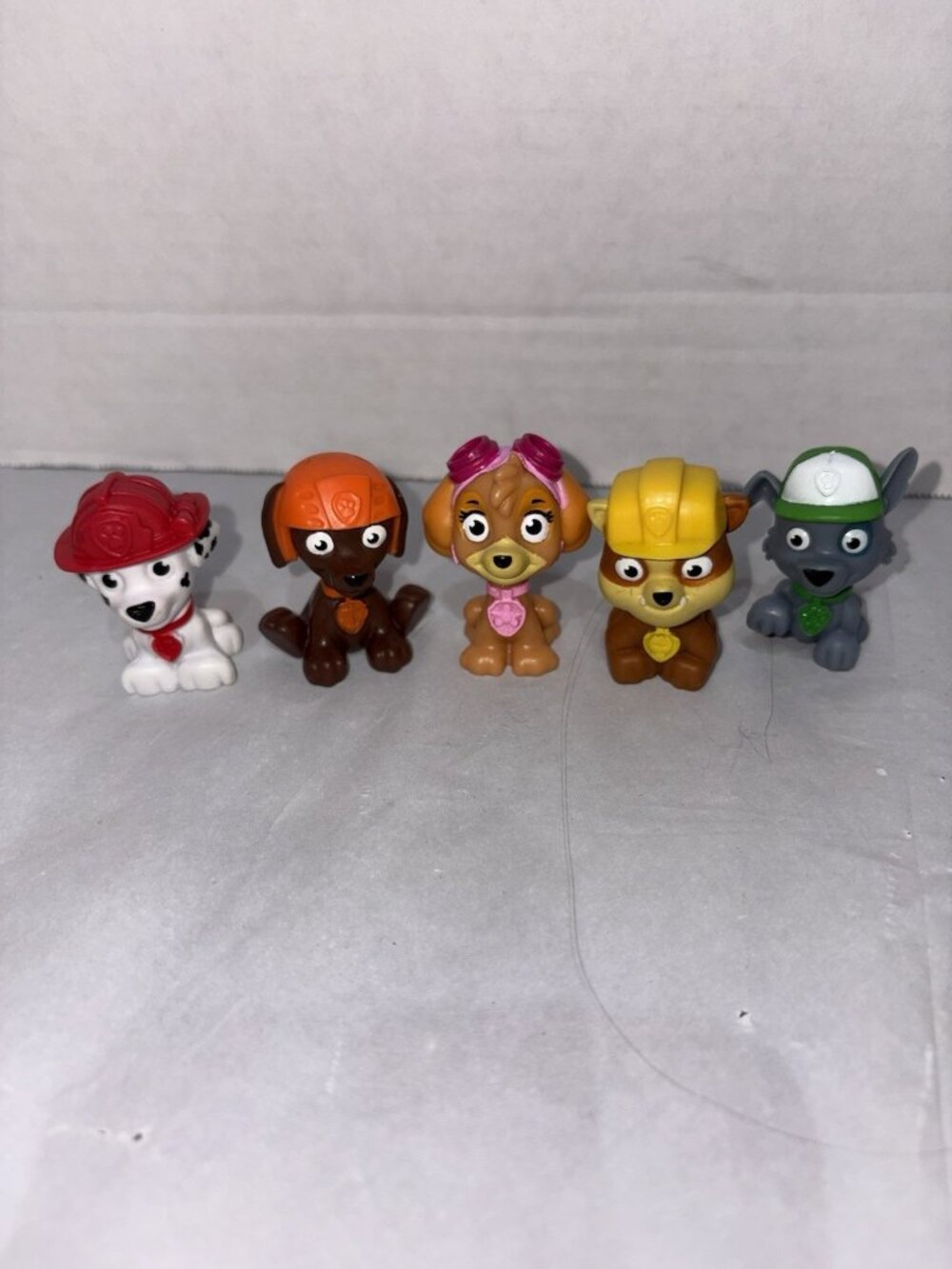Paw Patrol Mini Figures Marshal Skye Rubble Rocky Zuma Nickelodeon 5